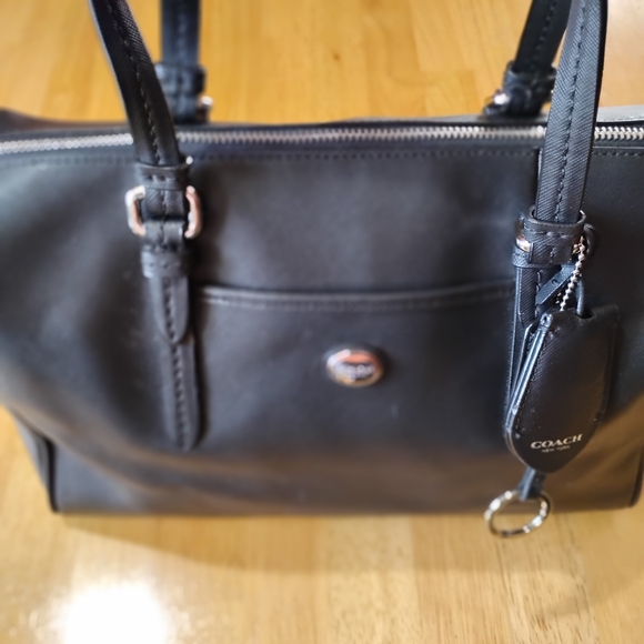 Coach Peyton Leather Nancy Satchel 2014 - Picture 12 of 15